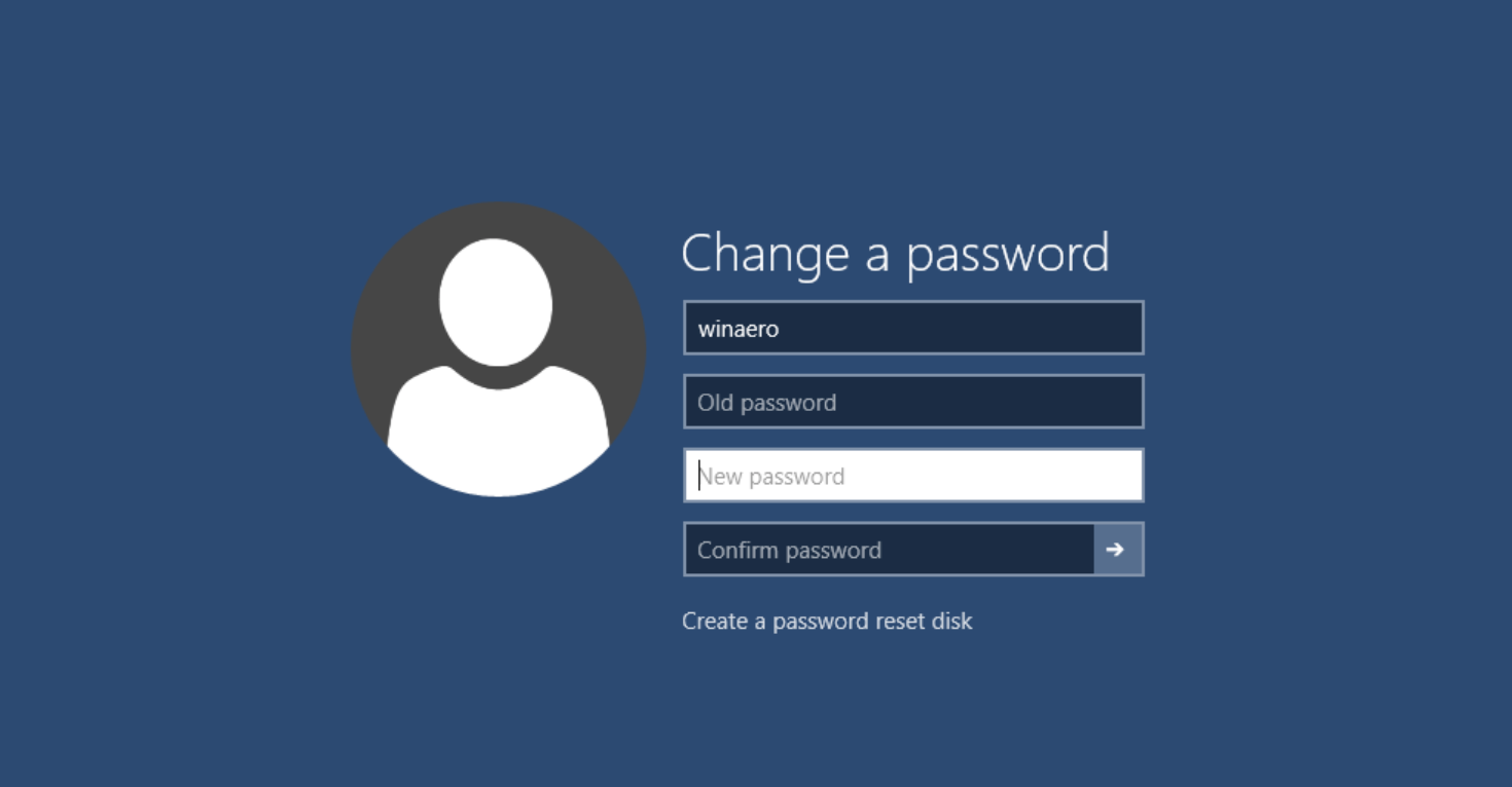 Windows 10 Password Recovery